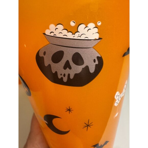Disney Zak Halloween Cups Glow in Dark Set 4 Mickey Minnie 2 Lids Straws 2022 - Picture 11 of 14